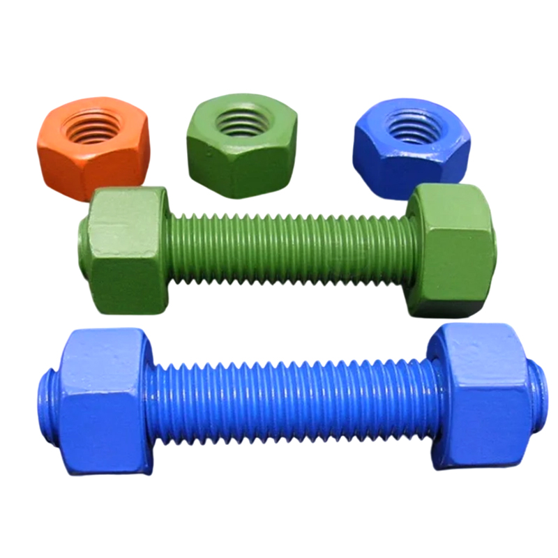 合金钢 M27×300 PTFE/达克罗涂层 B7 牙条 螺柱