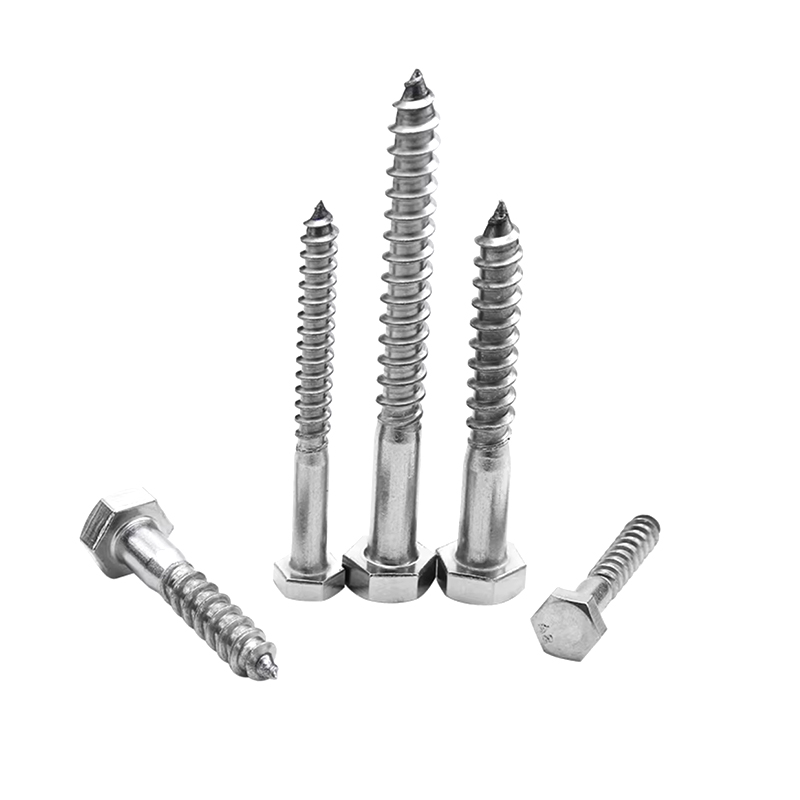 ST5×25 316 不锈钢木工用六角头木螺钉