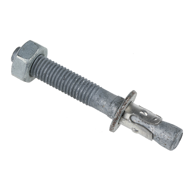 ASTM F1554标准碳钢热浸镀锌锚栓